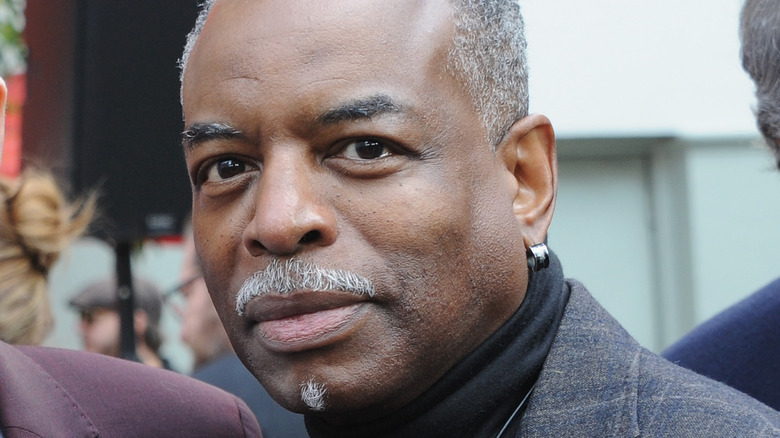 LeVar Burton red carpet