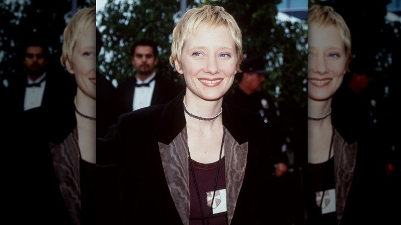 Anne Heche on the red carpet
