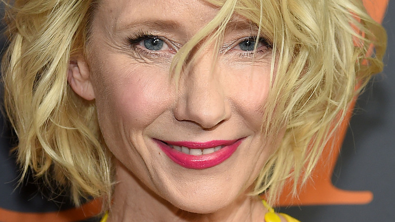 Anne Heche on the red carpet