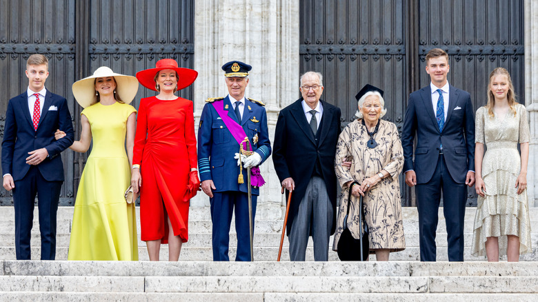 Belgian royal family lined up 