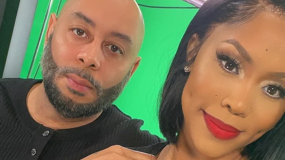 Deelishis and Raymond Santana take a selfie together for Instagram