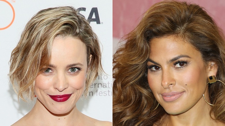 Rachel McAdams and Eva Mendes split