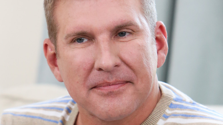 Todd Chrisley looks perturbed