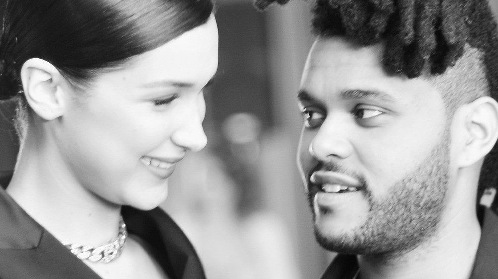 The Weeknd with Bella Hadid