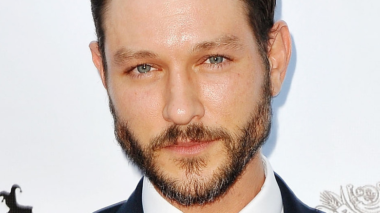 Michael Graziadei posing