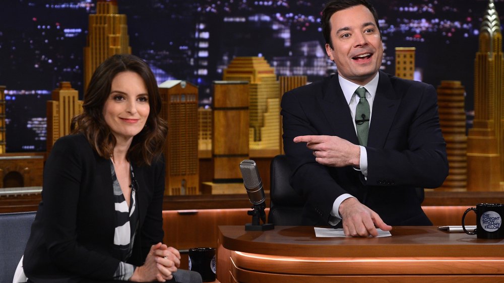 Tina Fey and Jimmy Fallon