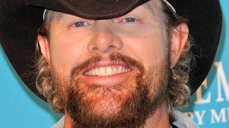 Toby Keith smiling