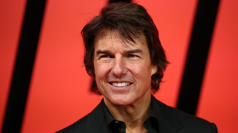 Tom Cruise smiling