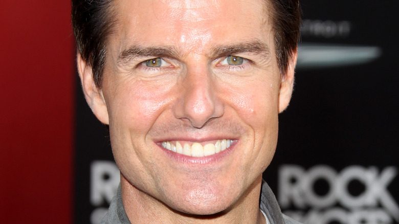 Tom Cruise smiling