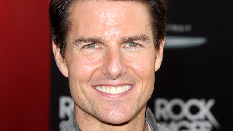 Tom Cruise smiling