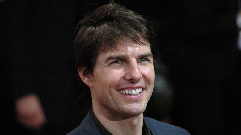 Tom Cruise smiling