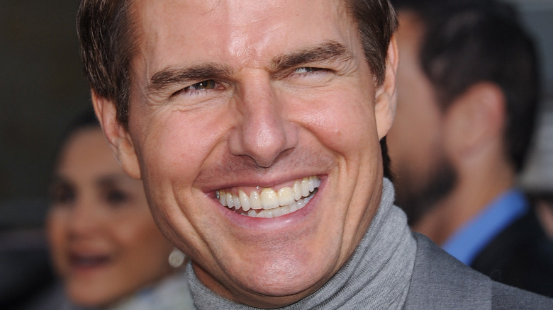 Tom Cruise smiling