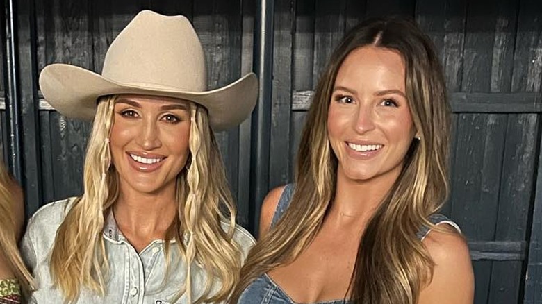 Brittany Aldean and Margo Martin smiling