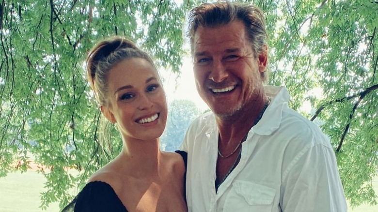 Kellee Merrell, Ty Pennington smiling