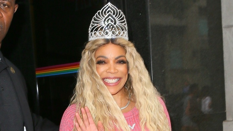 Wendy Williams wearing tiara