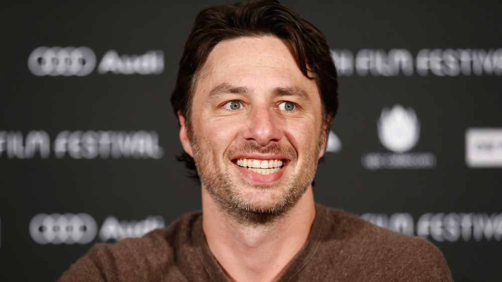 Zach Braff smiling