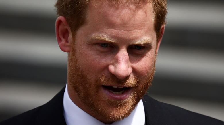 Prince Harry close up