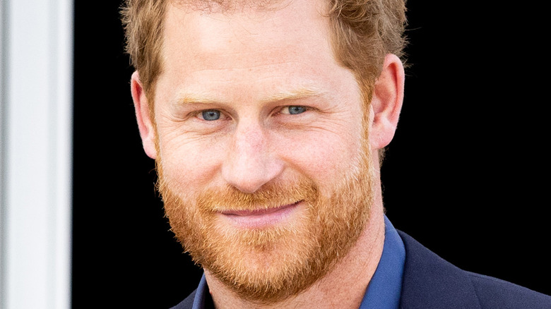 Prince Harry slight smile at 2022 Invictus Games