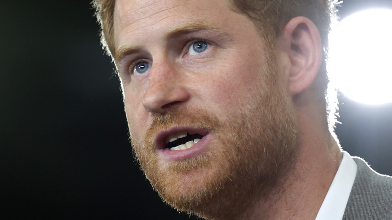 Prince Harry gives speech 2022