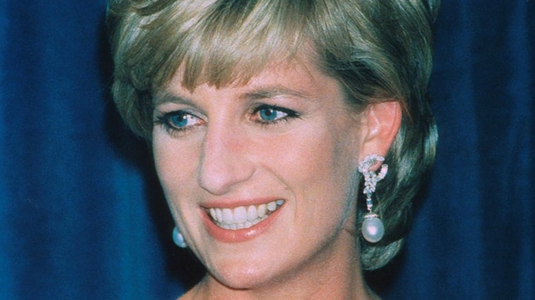 Princess Diana smiling