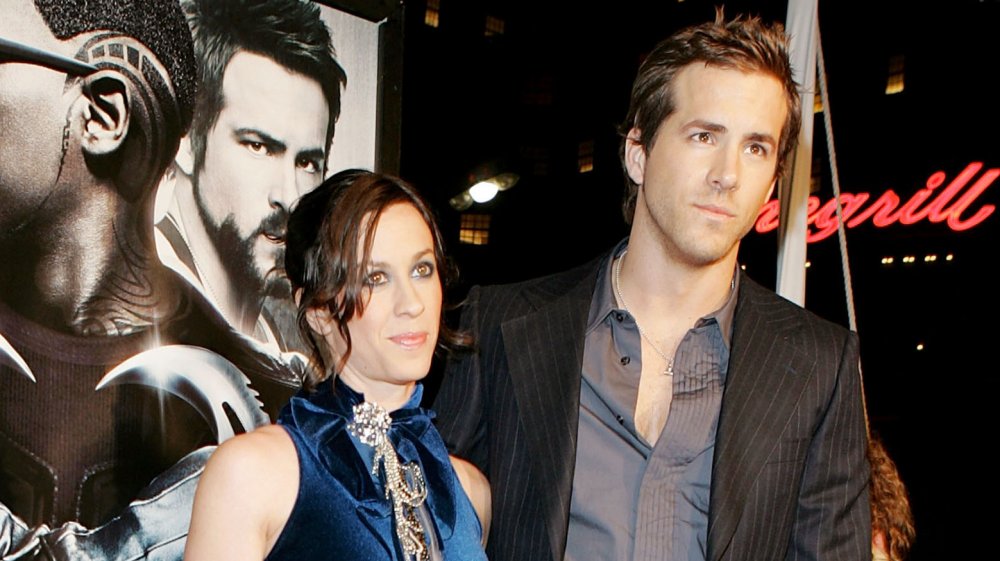 Alanis Morissette and Ryan Reynolds