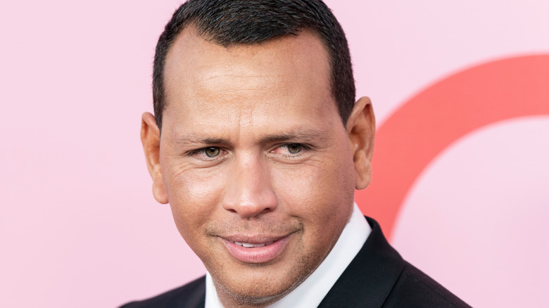 Former MLB player Alex Rodriguez smiling