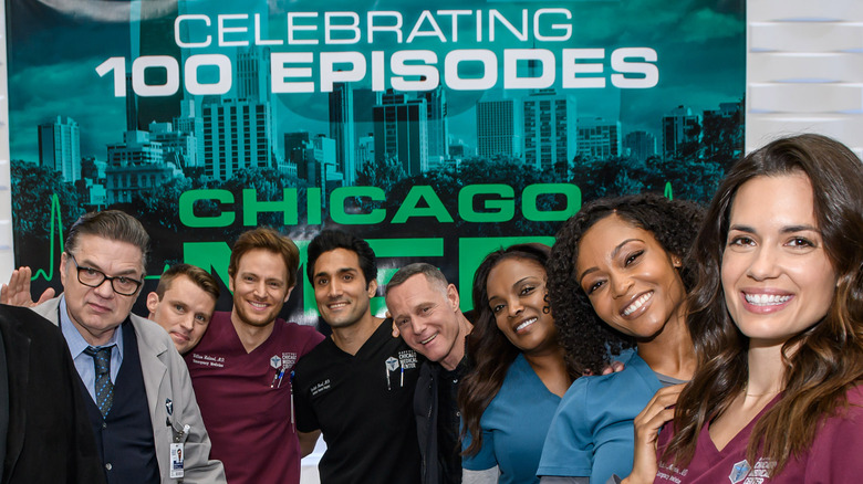 Cast and crew of "Chicago Med"