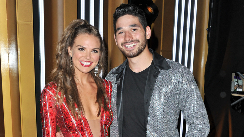 Hannah Brown and Alan Bersten