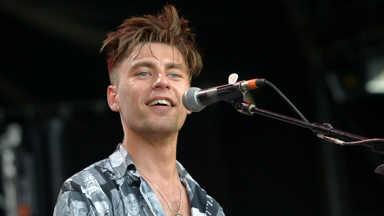 Will Sweeny performing onstage
