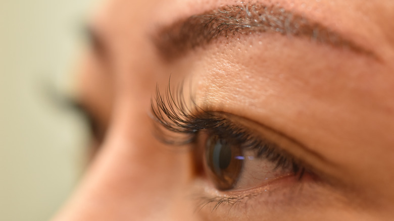 Human eyes