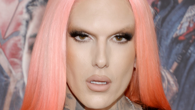 Jeffree Star at Spiderman premiere