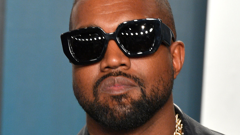 Kanye West in sunglasses