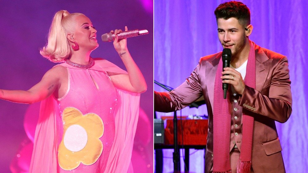 Katy Perry and Nick Jonas 