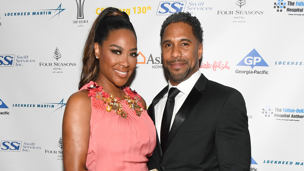 Kenya Moore and Marc Daly