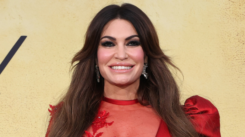 Kimberly Guilfoyle smiles while attending the amfAR Gala Cannes 2025 presented by Chopard at Hotel du Cap-Eden-Roc on May 22, 2025 in Cap d'Antibes, France.