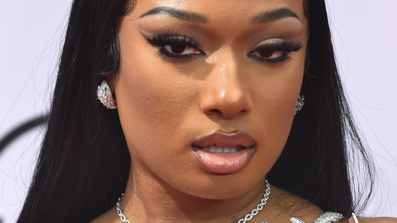 Close-up of Megan Thee Stallion