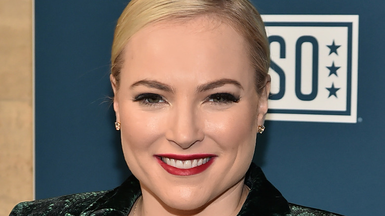 Meghan McCain in green dress