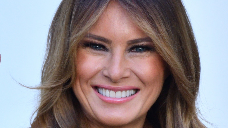 Melania Trump smiling 