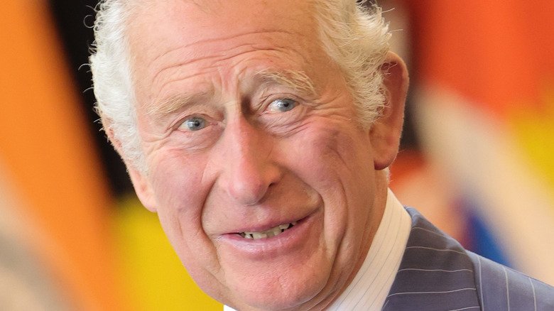 Prince Charles smiling