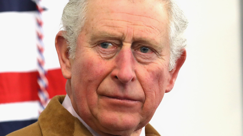 Prince Charles at an event. 