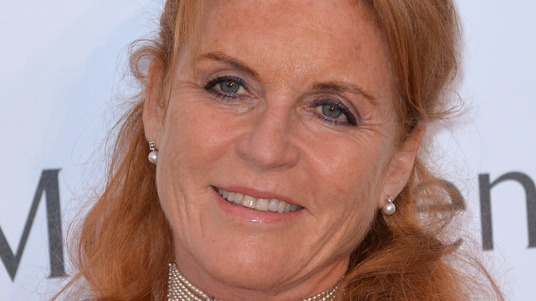 Sarah Ferguson smiling