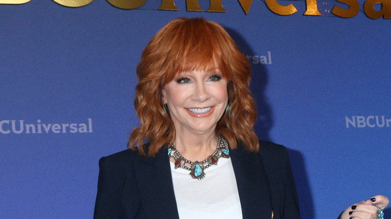 Reba McEntire attending the NBCUniversal TCA Press Tour