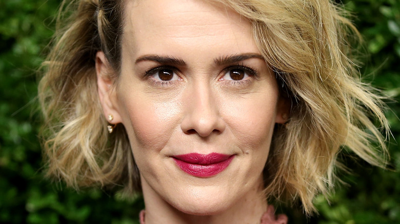 Sarah Paulson poses at an event.