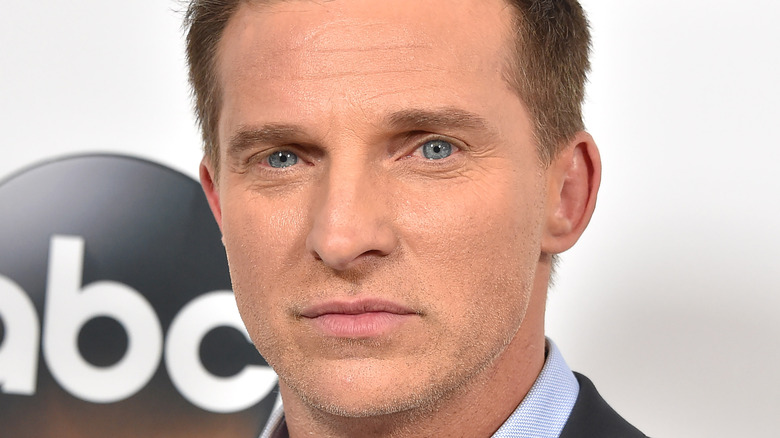 Steve Burton on the red carpet. 