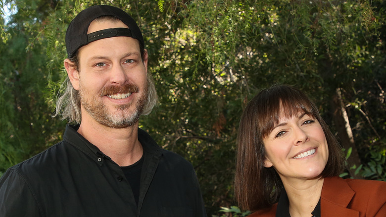 Steve and Leanne Ford pose at an event together