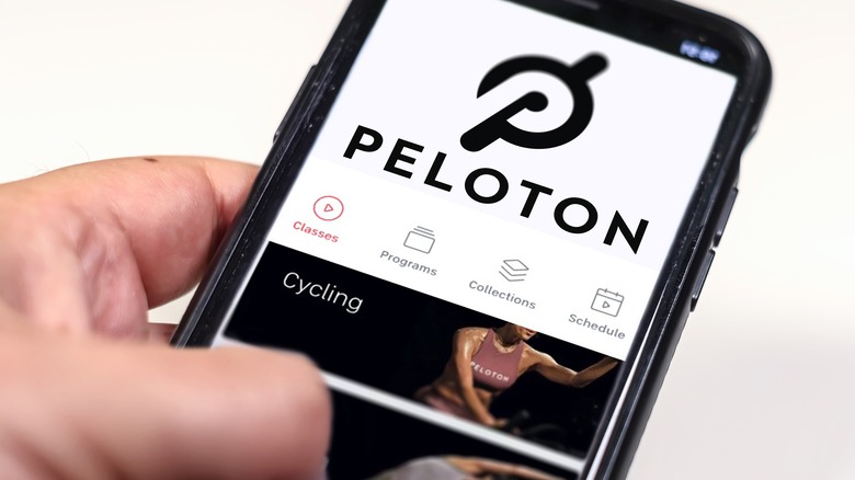 Peloton app