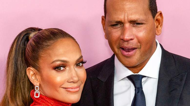 Alex Rodriguez and Jennifer Lopez