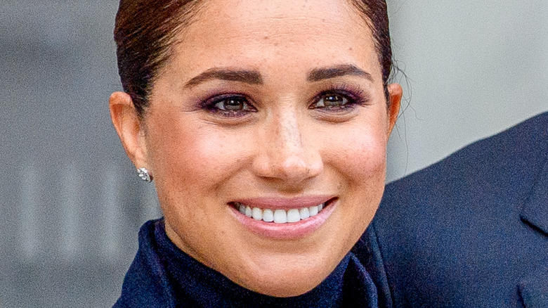 Meghan Markle at an event in NYC.