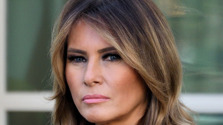 Melania Trump close up 