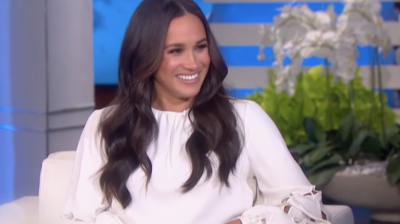 Meghan Markle smiling 